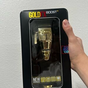 GoldFX Boost+ Professional Hair Clipper - Gold